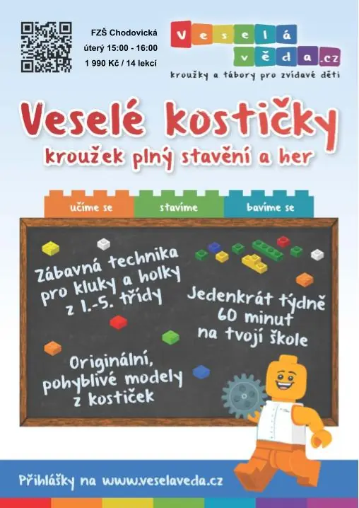Plakát Veselá věda – Veselé kostičky